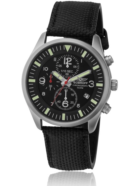 Bobroff BF0021 men's watch, nylon strap
