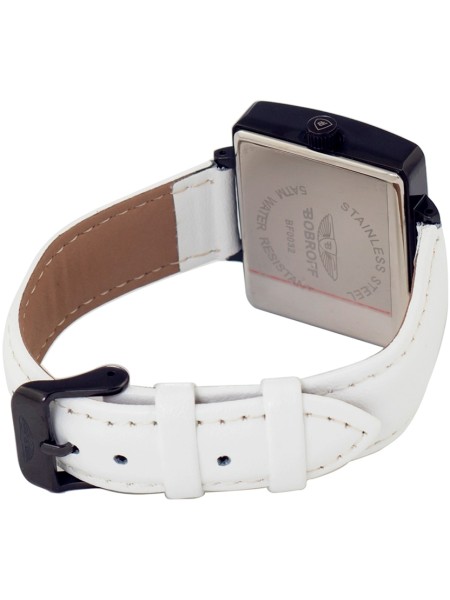Bobroff BF0032-S013 γυναικείο ρολόι, με λουράκι real leather
