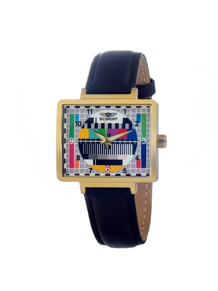 Bobroff BF0036-S014 γυναικείο ρολόι, με λουράκι real leather