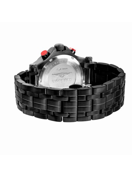 Bobroff BF1001M41M men's watch, stainless steel strap