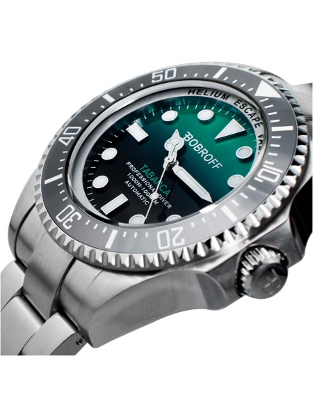 Bobroff BF002 men's watch, stainless steel strap