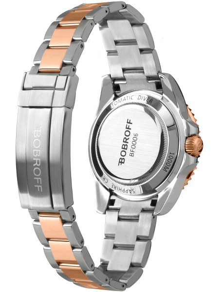 Bobroff BF0006 ladies' watch, stainless steel strap