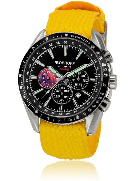 Bobroff BF0011-S007 men's watch, textile strap