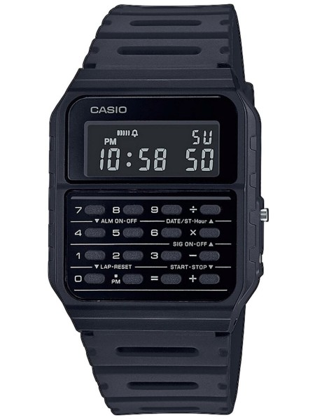 Casio CA-53WF-1B Relógio para mulher, pulseira de resina