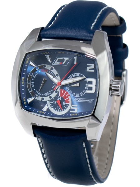 Chronotech CC7049M-03 men's watch, cuir véritable strap