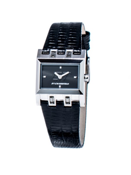 Chronotech CC7120LS-02 ladies' watch, real leather strap