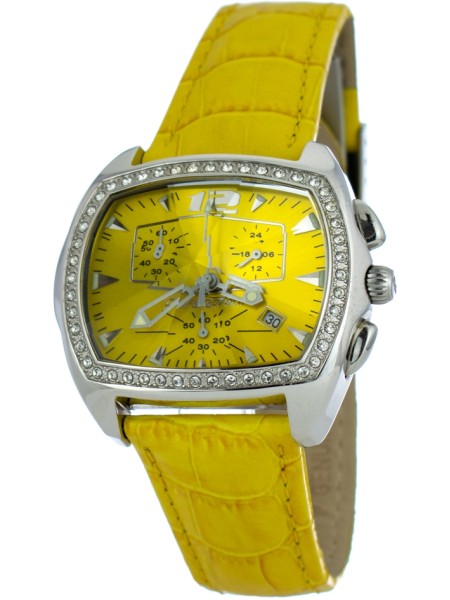 Chronotech CT2185LS-05 γυναικείο ρολόι, με λουράκι real leather