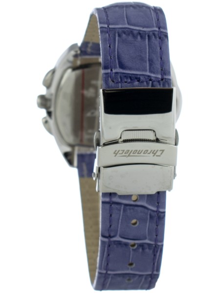Chronotech CT2185LS-08 damklocka, äkta läder armband