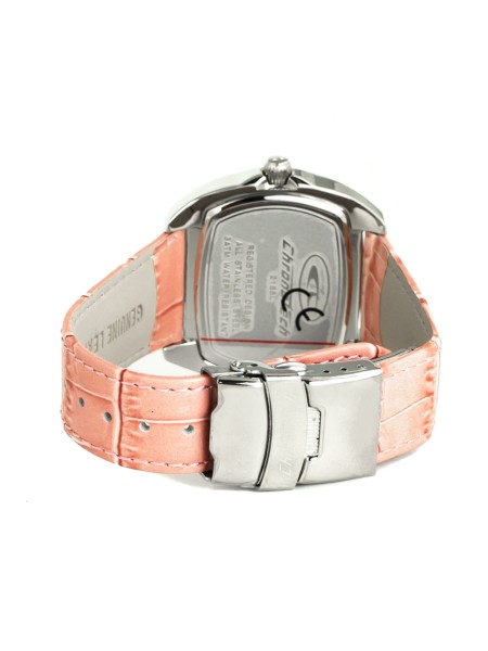 Chronotech CT2188L-07 ladies' watch, real leather strap