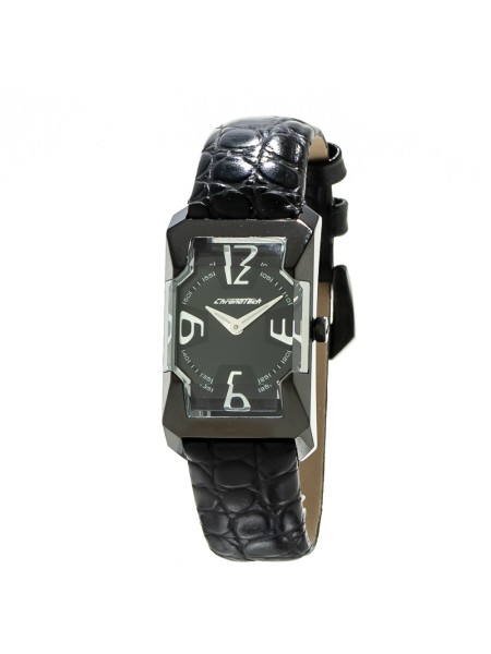 Chronotech CT6024L-06 ladies' watch, real leather strap