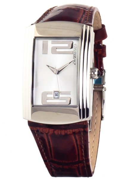 Chronotech CT7017B-03 дамски часовник, real leather каишка
