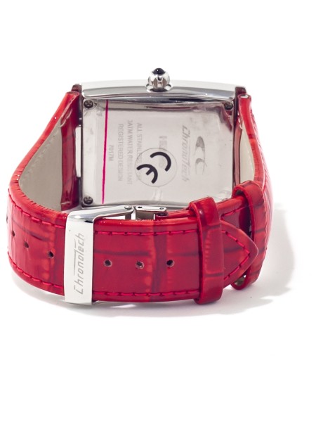 Chronotech CT7017B-05 γυναικείο ρολόι, με λουράκι real leather