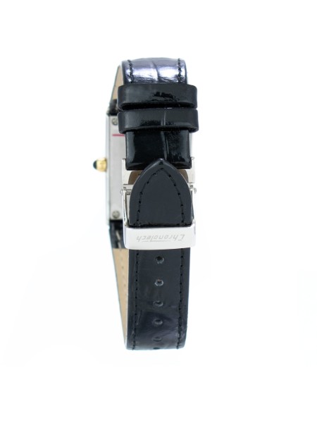 Chronotech CT7017L-01 ladies' watch, real leather strap