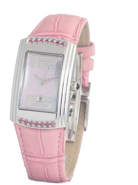 Chronotech CT7017L-02S Relógio para mulher, pulseira de cuero real