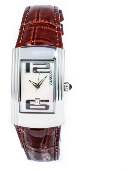 Chronotech CT7017L-03 дамски часовник, real leather каишка