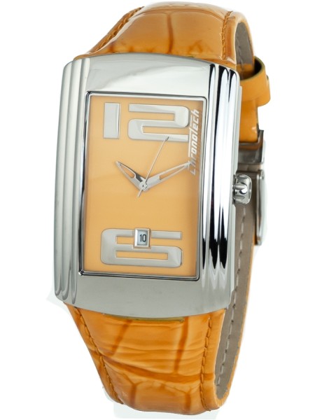 Chronotech CT7017M-07 Relógio para mulher, pulseira de cuero real