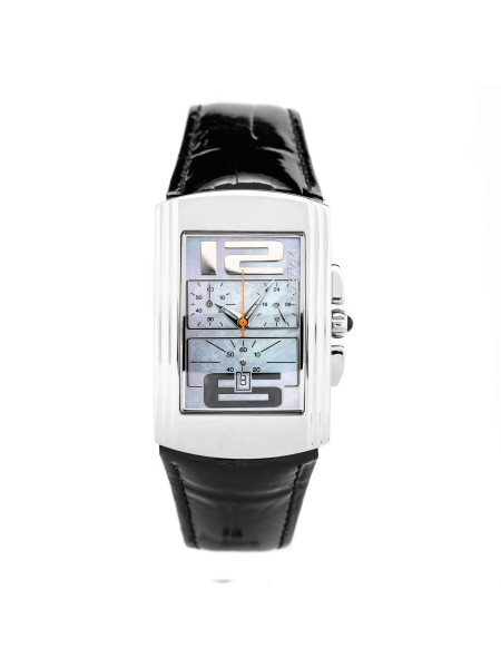 Chronotech CT7018B-01 Relógio para mulher, pulseira de cuero real