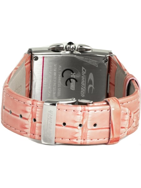 Chronotech CT7018B-02 Damenuhr, real leather Armband
