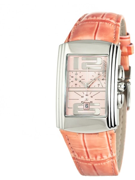 Chronotech CT7018B-02 Γυναικείο ρολόι, real leather λουρί
