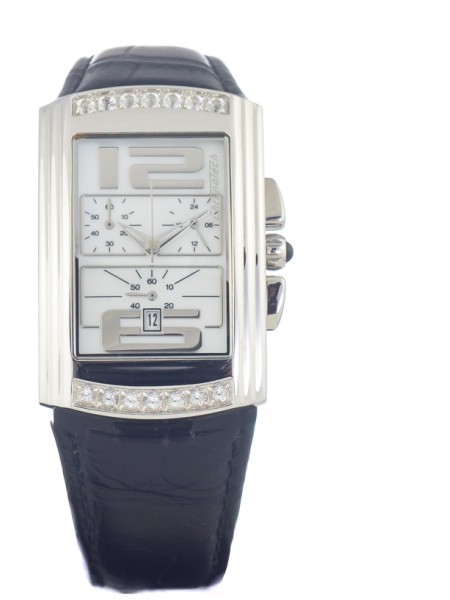 Chronotech CT7018B-03S Γυναικείο ρολόι, real leather λουρί