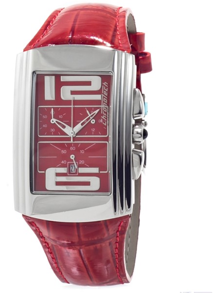 Chronotech CT7018B-05 Γυναικείο ρολόι, real leather λουρί