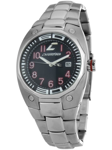 Chronotech CT7084M-02M men's watch, stainless steel strap