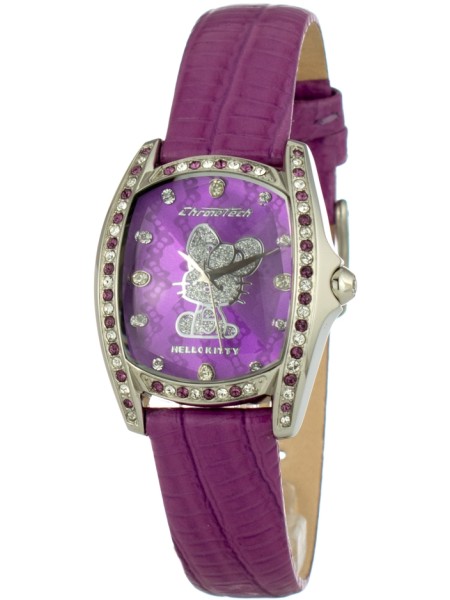 Chronotech CT7094SS-38 γυναικείο ρολόι, με λουράκι real leather