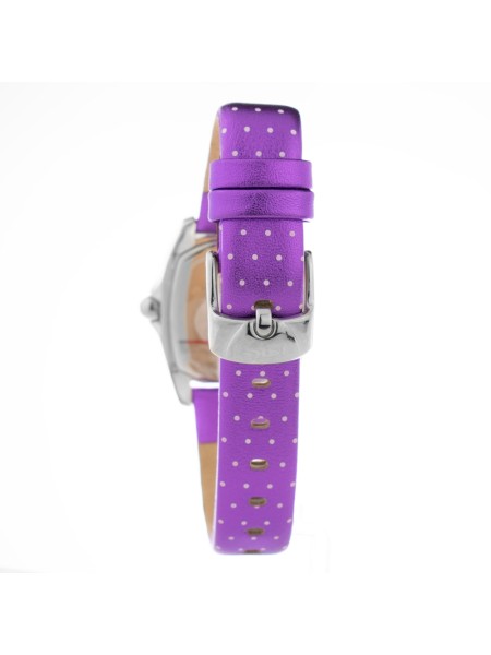 Chronotech CT7094SS-43 ladies' watch, real leather strap