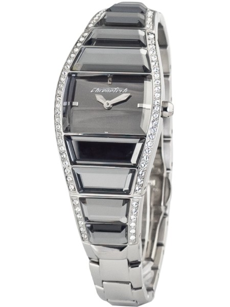 Chronotech CT7099LS-08M Damenuhr, stainless steel Armband