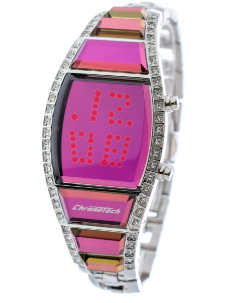 Chronotech CT7122LS-05M γυναικείο ρολόι, με λουράκι stainless steel