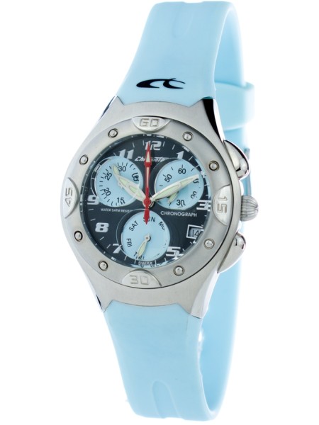Chronotech CT7139L-04 γυναικείο ρολόι, με λουράκι rubber