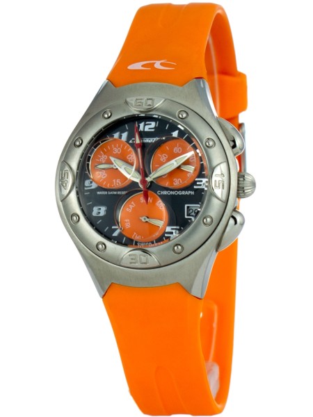 Chronotech CT7139L-08 γυναικείο ρολόι, με λουράκι rubber