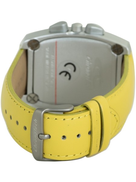 Chronotech CT7213-05 men's watch, cuir véritable strap