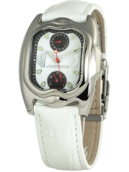Chronotech CT7220L-07 Relógio para mulher, pulseira de cuero real