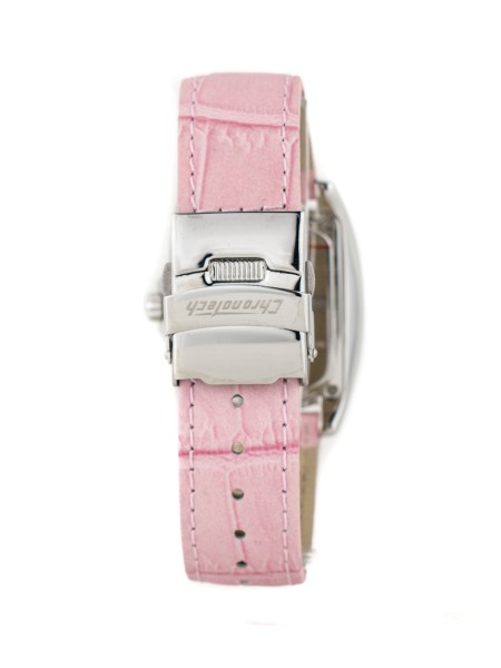 Chronotech CT7220L-08 ladies' watch, real leather strap
