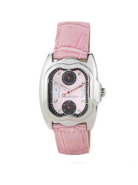 Chronotech CT7220L-08 Relógio para mulher, pulseira de cuero real
