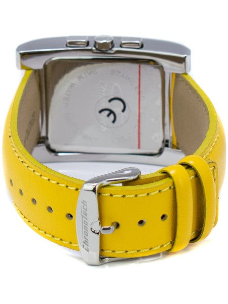Chronotech CT7276-04 men's watch, cuir véritable strap