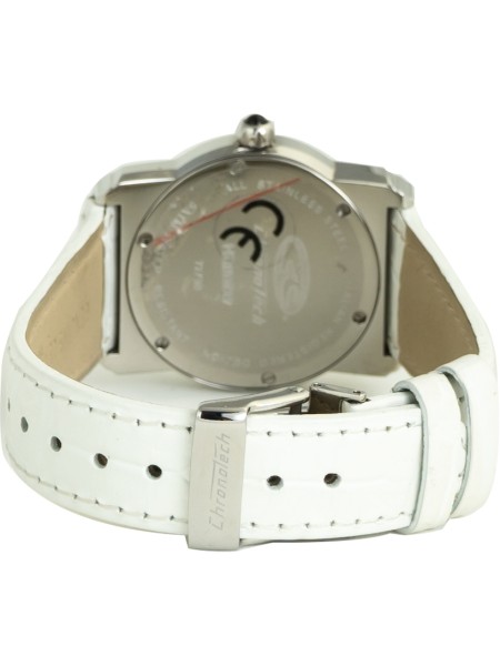 Chronotech CT7279B-06 ladies' watch, real leather strap