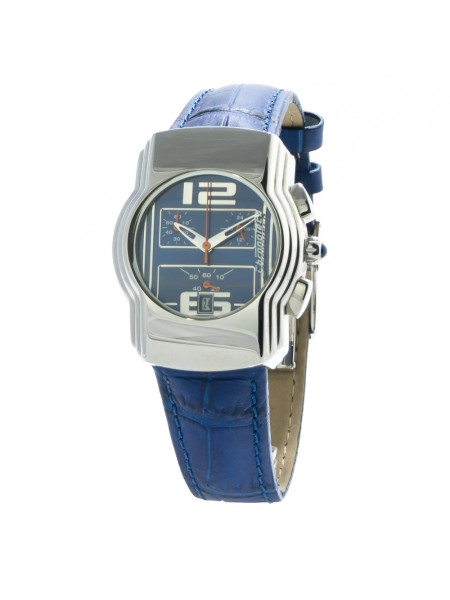 Chronotech CT7280B-09 γυναικείο ρολόι, με λουράκι real leather