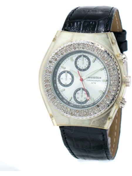 Chronotech CT7284S-02 γυναικείο ρολόι, με λουράκι real leather