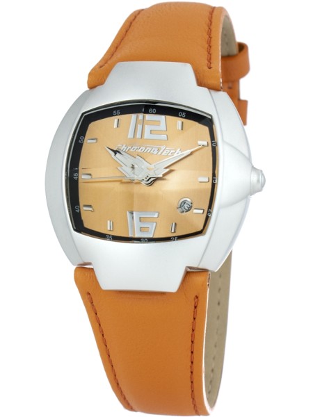 Chronotech CT7305M-03 men's watch, real leather strap