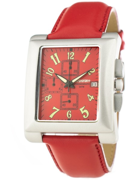 Chronotech CT7357-04 γυναικείο ρολόι, με λουράκι real leather