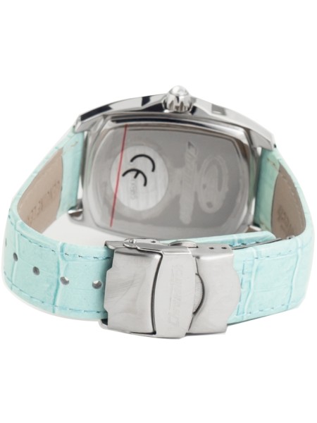 Chronotech CT7504LS-01 Relógio para mulher, pulseira de cuero real