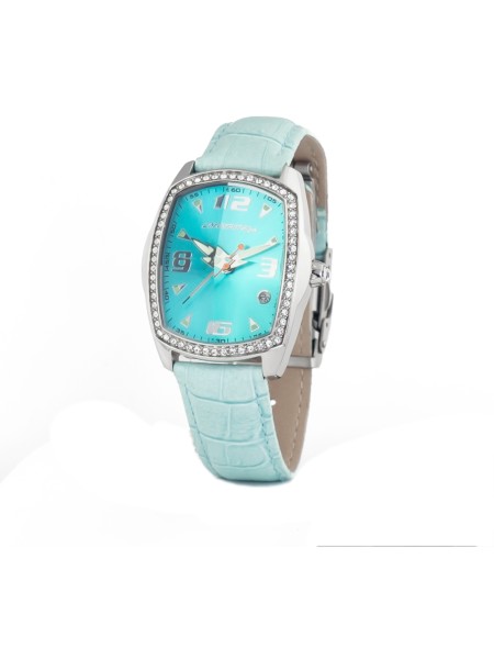 Chronotech CT7504LS-01 ladies' watch, real leather strap