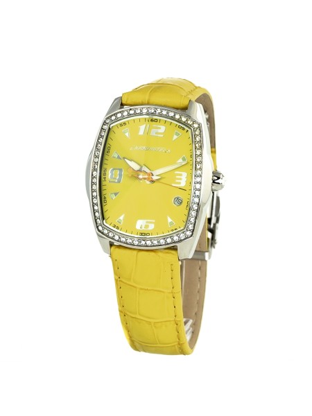 Chronotech CT7504LS-05 ladies' watch, real leather strap