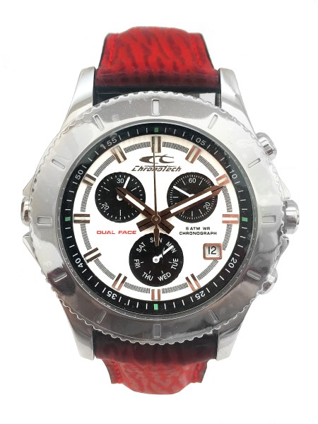 Chronotech CT7636L-04 γυναικείο ρολόι, με λουράκι real leather