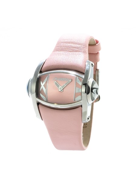 Chronotech CT7681L-07 ladies' watch, real leather strap