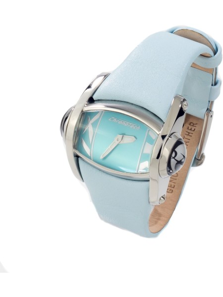 Chronotech CT7681M-01 ladies' watch, real leather strap