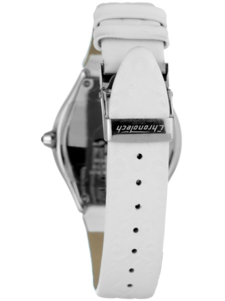 Chronotech CT7694L-02 ladies' watch, real leather strap