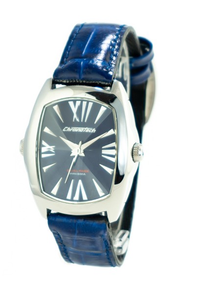 Chronotech CT7696L-02 γυναικείο ρολόι, με λουράκι real leather
